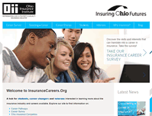 Tablet Screenshot of insurancecareers.org
